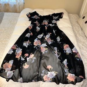 Love 4 Truth | size 2X | Sheer floral kimono